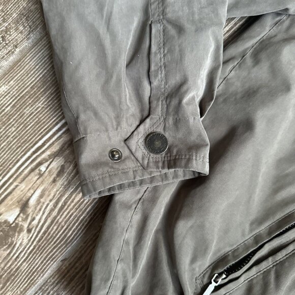 Vintage Mens London Fog Jacket Grandpa Windbreaker Zip Up M Banded 90s Y2K - Picture 4 of 9